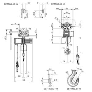 W1000 CM disegno