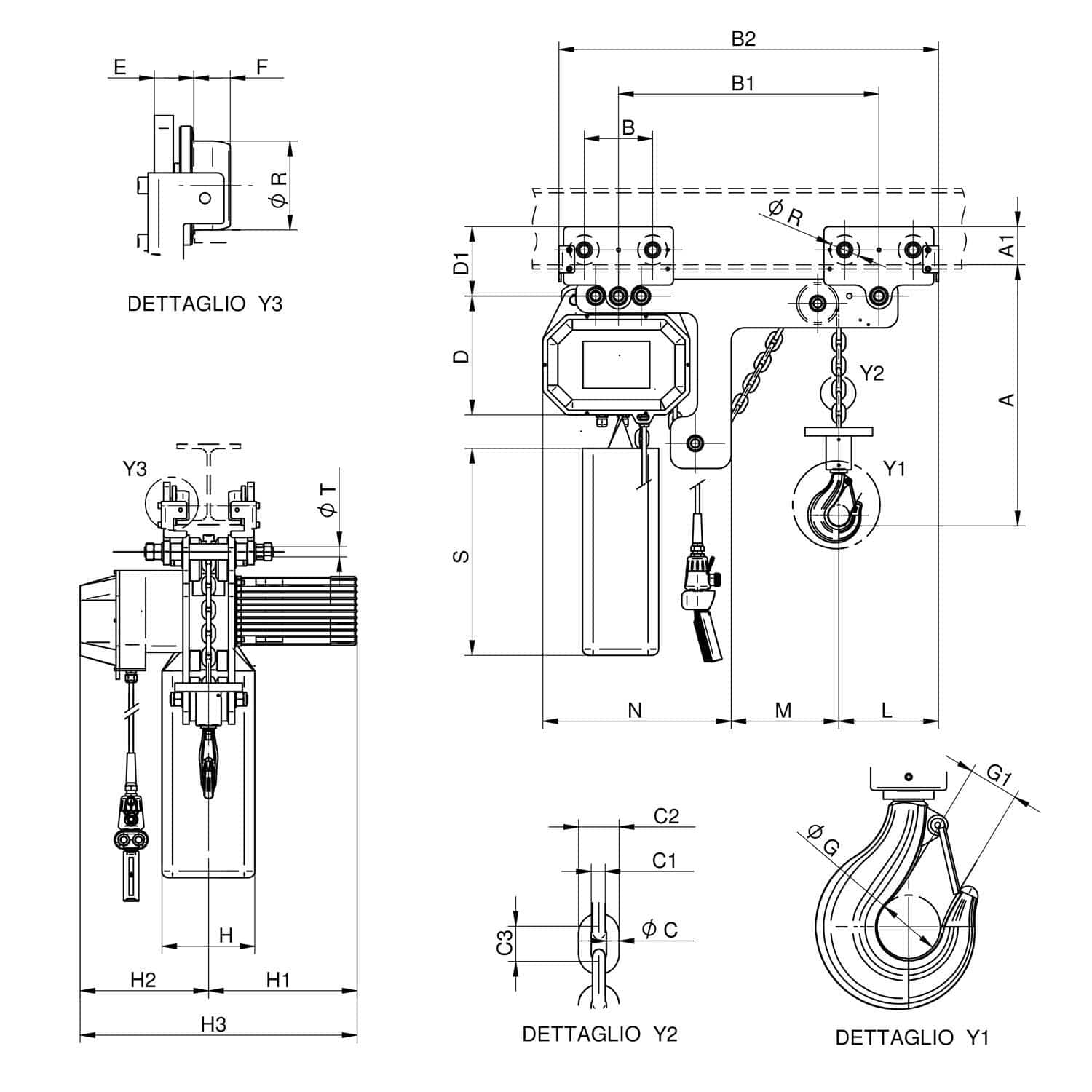 WR3000 T1 RS disegno